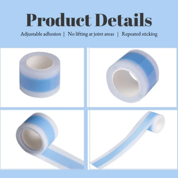 Detailed view of medical silicone waterproof membrane roll for wound care dressing