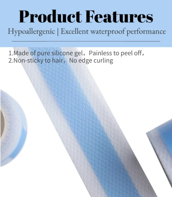 Medical silicone membrane roll feature strong adhesion for hospital wound care