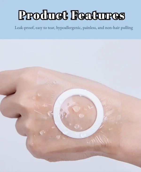 Features of silicone gel acupoint patch including strong adhesion and skin-friendly performance