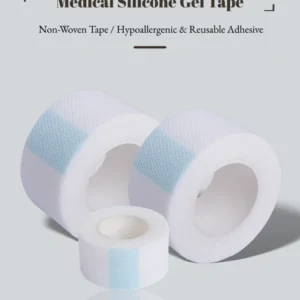 Silicone gel medical tape product main image showing roll design and packaging