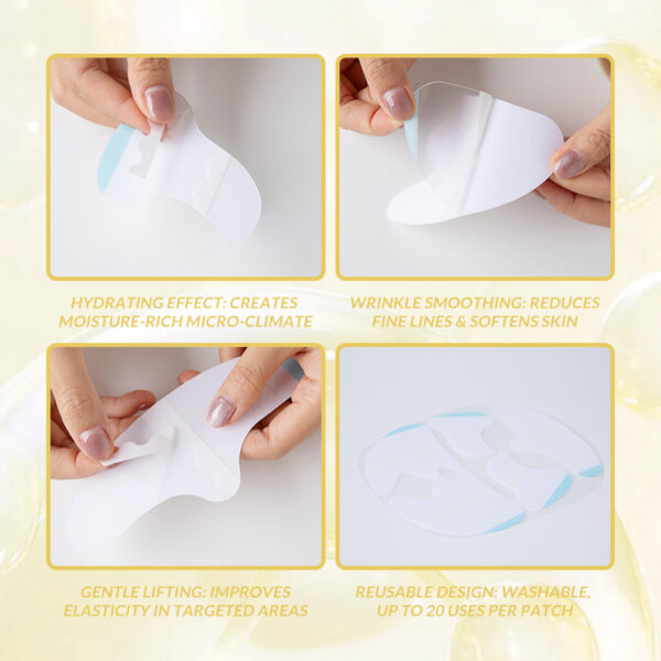 Silicone Facial Beauty Patch Package for Skin Treatment